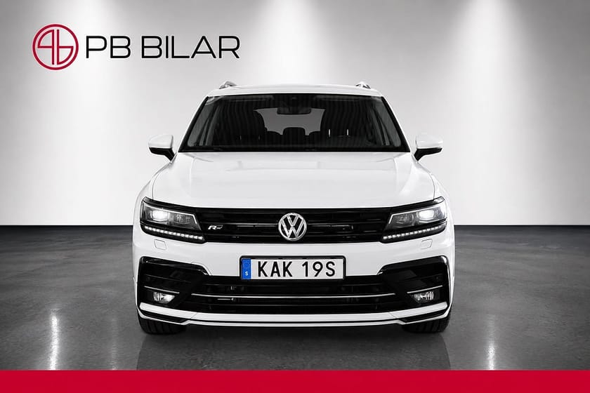 Bild 3 av Volkswagen Tiguan Allspace 7-sätes 2.0 TDI 4M R-Line 7-Sits Cockpit B-Kam