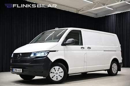Volkswagen Transporter DSG 150HK L2|LED|Drag|Värmare|Momsbil