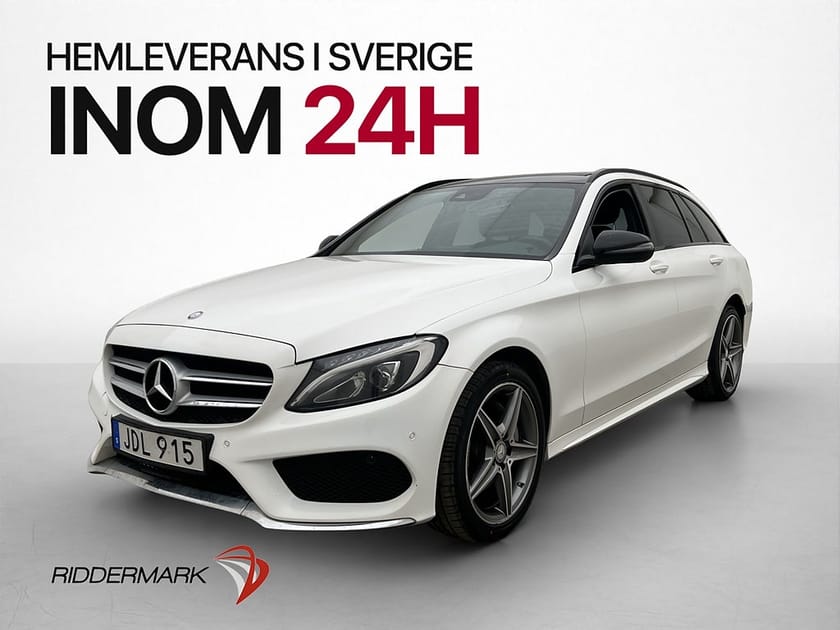 Bild 1 av Mercedes-Benz C 220 T d 4MATIC C220 170hk AMG Line Pano Skinn Navi