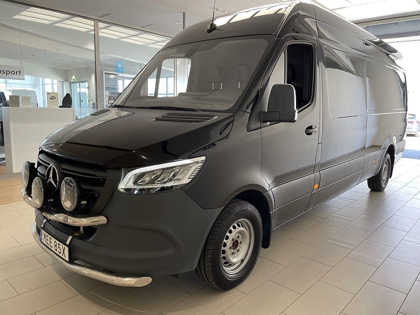 Bild 3 av Mercedes-Benz Sprinter 319 CDI Panel Van 190HK 9G-Tronic|B-kam|Värmare|NAVI|V-Hjul
