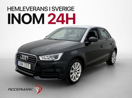 Audi A1 Sportback 1.4 TFSI 125hk Sport Edition Bluetooth