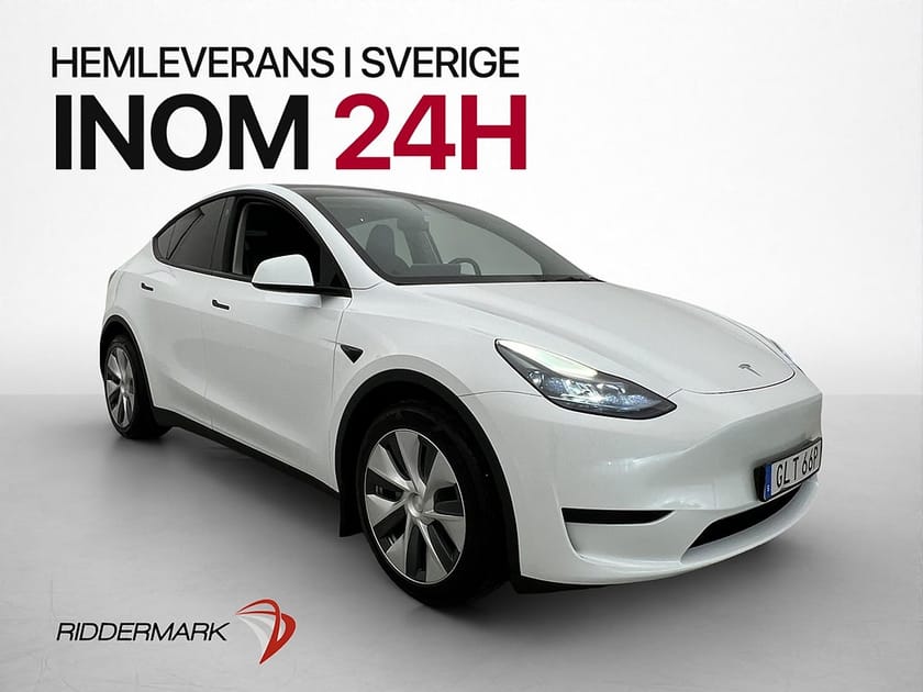 Bild 1 av Tesla Model Y Standard Range RWD 299hk Autopilot Rattvärme MOMS
