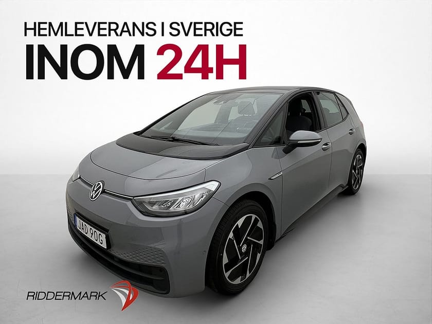 Bild 1 av Volkswagen ID.3 Pro Performance 204hk Värmare Kamera CarPlay