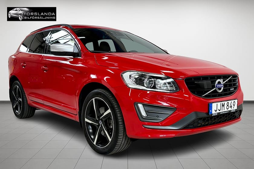 Bild 2 av Volvo XC60 D4 AWD R-Design 215hk Polestar Skinn Pano Krok V-Hjul