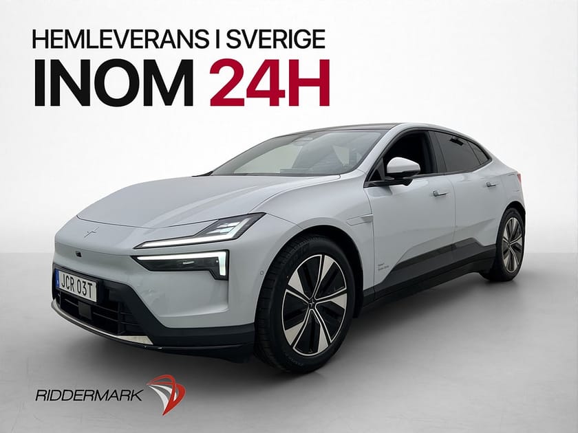 Bild 1 av Polestar 4 Long Range Single Motor Värmare Pano Drag 360°