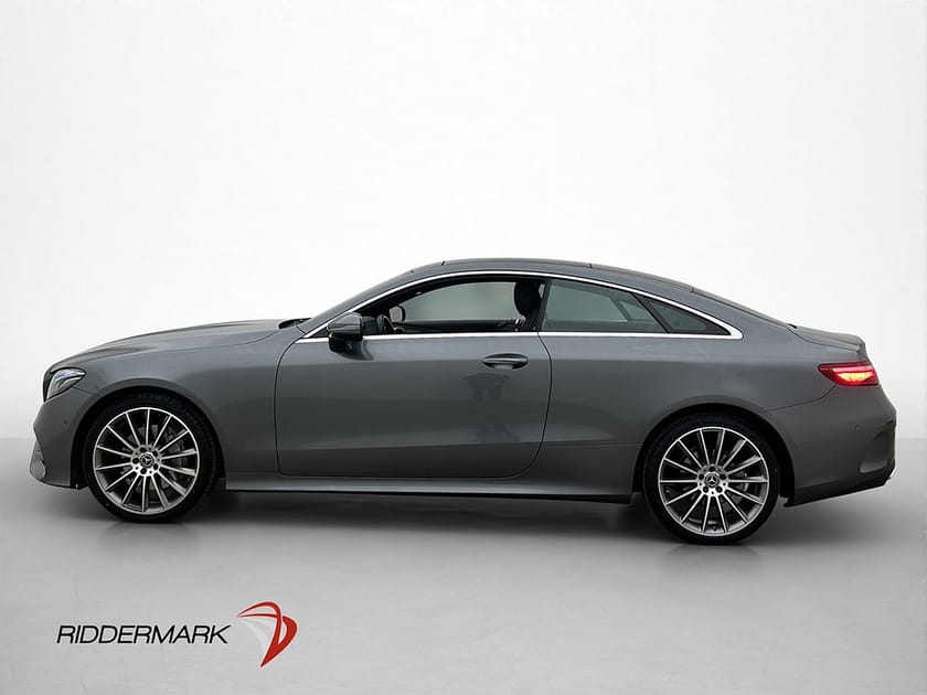 Bild 4 av Mercedes-Benz E 220 d Coupé 4MATIC 4M AMG Pano Värmare Kamera Skinn
