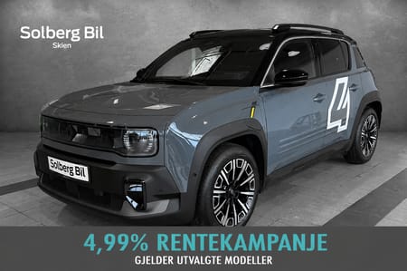 Renault 4 E-Tech RENTEKAMPANJE 4,99%/ ICONIC/ KAMERA/ 400WLTP