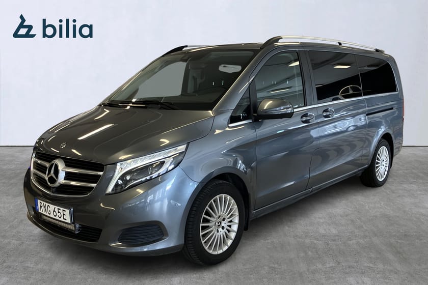 Bild 1 av Mercedes-Benz V 250d 4MATIC 3.2t S-vHjul/Drag/M-dieselvärmare/360kamera/