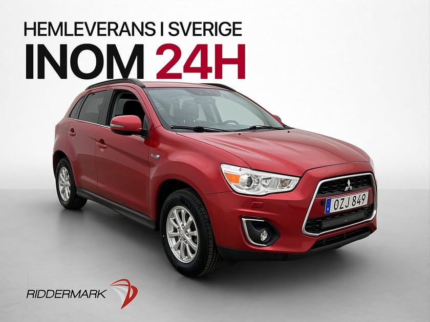 Bild 1 av Mitsubishi ASX 1.8 Di-D AWD 116hk M-Värmare Drag Ledramp