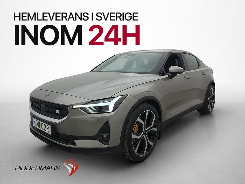 Bild 4 av Polestar 2 Long Range Dual Motor 408hk Värmare 360° Pano