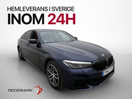 BMW 530e xDrive Sedan 292hk M Sport HiFi Dragkrok Kamera Skinn