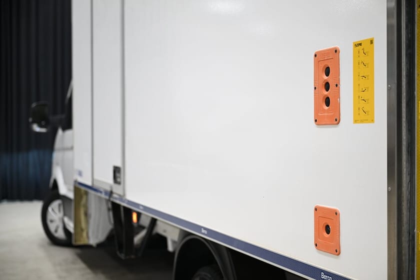 Bild 5 av Volkswagen Crafter Chassi 177HK Automat|Volymskåp|BG-Lyft|Sidodörrar|