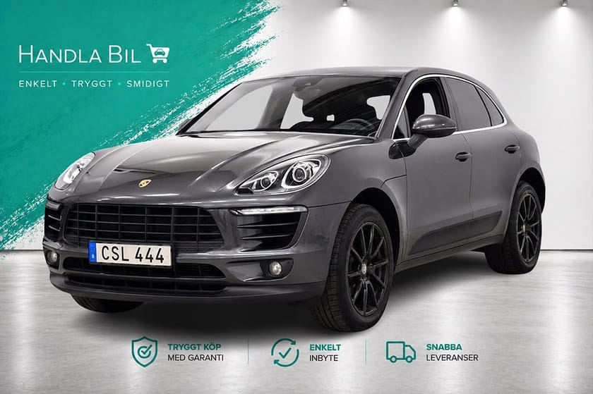 Bild 1 av Porsche Macan S Diesel 4WD Värmare Navi Rattv Dragkrok 258hk