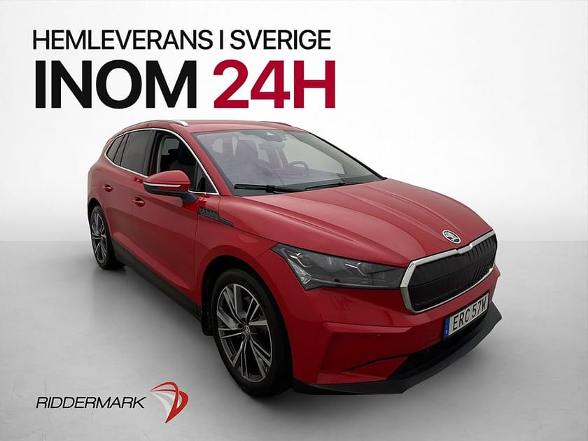 Bild 3 av Škoda Enyaq iV 80x Skoda 265hk AWD Kamera CarPlay Navi Dragkrok