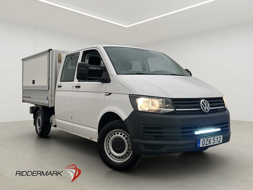 Bild 3 av Volkswagen Transporter Chassi Cab Dubbelhytt Värm Drag Påbyggnad Moms