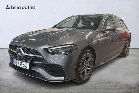 Mercedes-Benz C 300 T e 9G-Tronic AMG Line 360°kamera Elstolar Dragkrok