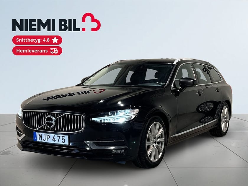 Bild 1 av Volvo V90 D4 AWD Inscription Drag Pvärm Skinn Kamera GPS SoV