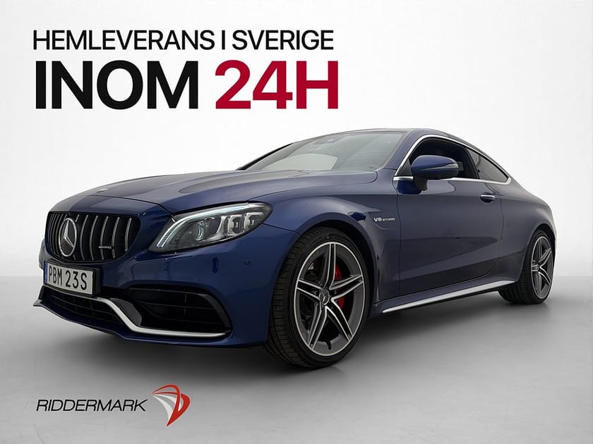 Bild 3 av Mercedes-Benz AMG C 63 S Coupé C63 510hk Panorama En-brukare MOMS