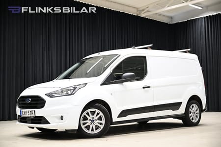 Ford Transit Connect 210 LWB 100HK L2|Automat|Drag|Värmare|Backkamera|Moms