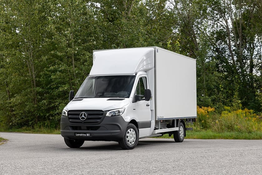 Bild 1 av Mercedes-Benz eSprinter 420 Chassi 81 kWh