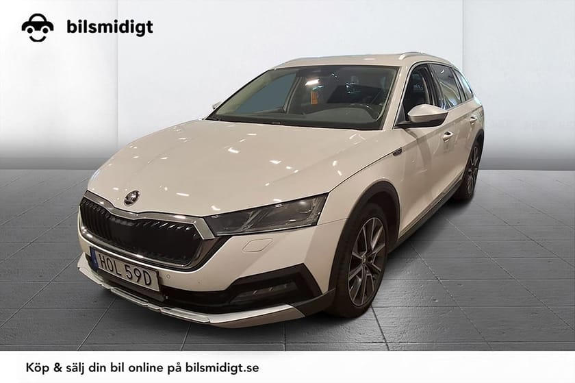 Bild 1 av Škoda Octavia Scout 2.0 TDI 4x4 Aut Drag Cockpit Kamera Värmare 200hk