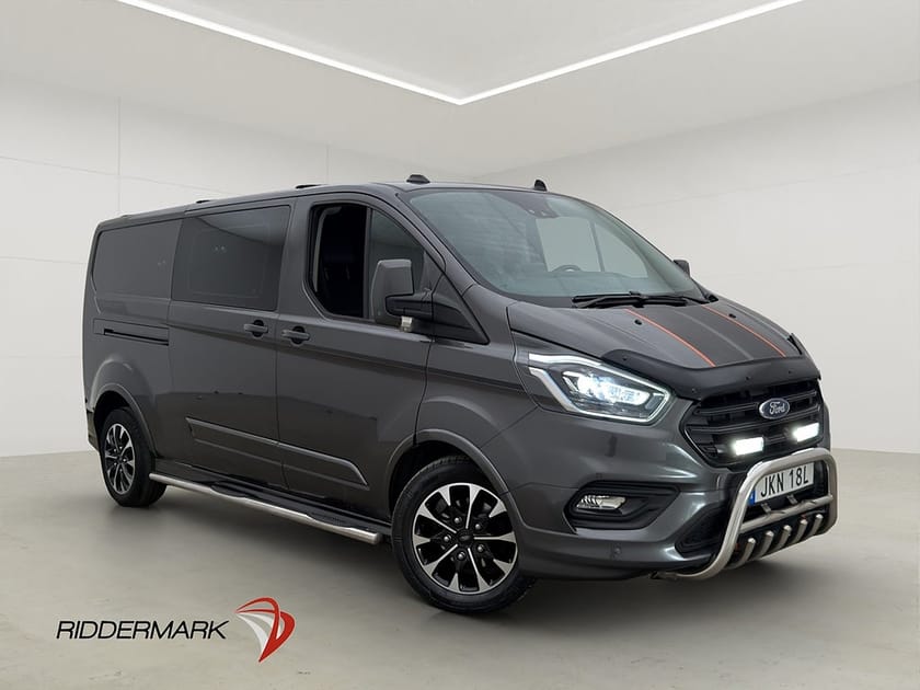 Bild 1 av Ford Transit Custom 290 transit-custom CrewVan Sport L2 185hk Värm Drag Moms