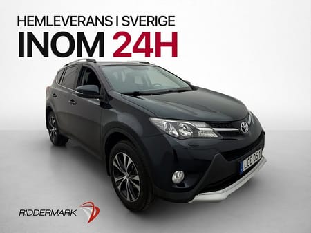 Toyota RAV4 2.0 Dual VVT-i AWD B-Kamera M-Värmare Navi Drag