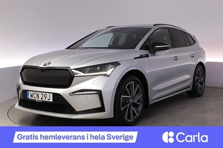 Škoda Enyaq iV 80x Skoda Sportline Pano Canton HUD Elstol Drag