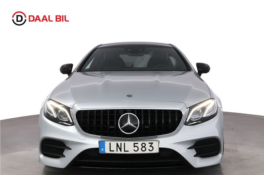 Bild 2 av Mercedes-Benz E 300 Coupé E300 245HK AMG P-VÄRM 360° BURMESTER® HUD