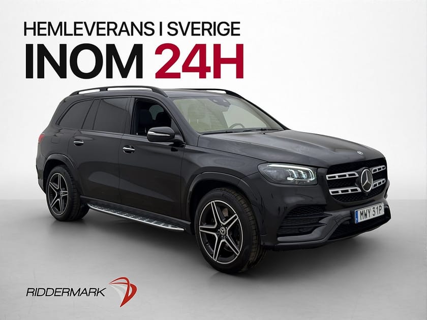 Bild 3 av Mercedes-Benz GLS 400 d 4MATIC 400d 4M AMG 7-Sits Luft Pano Burmest Drag