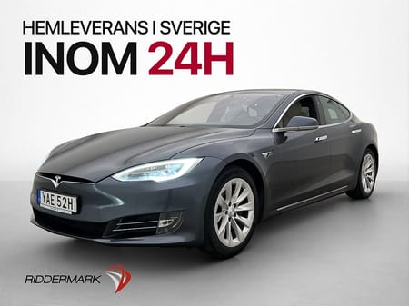 Tesla Model S Long Range AWD Pano Skinn Kamera Moms AP Navi