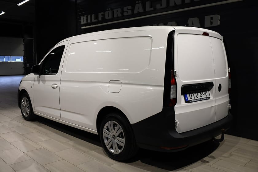 Bild 4 av Volkswagen Caddy Cargo Maxi 2.0 TDI 102hk Inredning/Värmare/Dragkrok/SoV-hjul