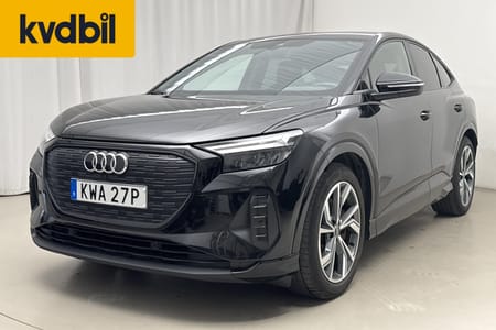 Audi Q4 50 Sportback e-tron quattro 77kWh (299hk) Läder