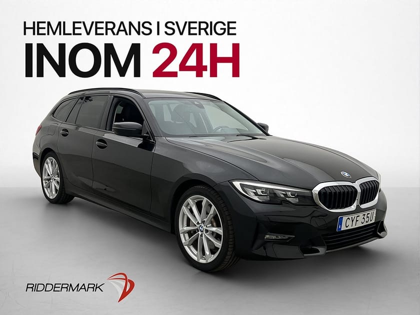 Bild 1 av BMW 330e xDrive Touring 330 292hk Cockpit Navi Drag Halvskinn Carplay