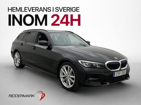 BMW 330e xDrive Touring 330 292hk Cockpit Navi Drag Halvskinn Carplay
