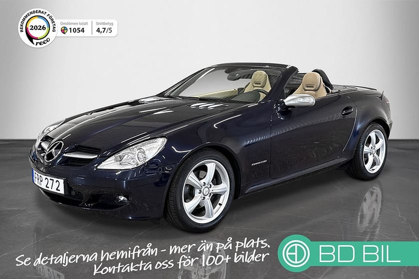 Bild 1 av Mercedes-Benz SLK 200 Kompressor SVENSKSÅLD RÄNTEKAMPANJ 3,95%