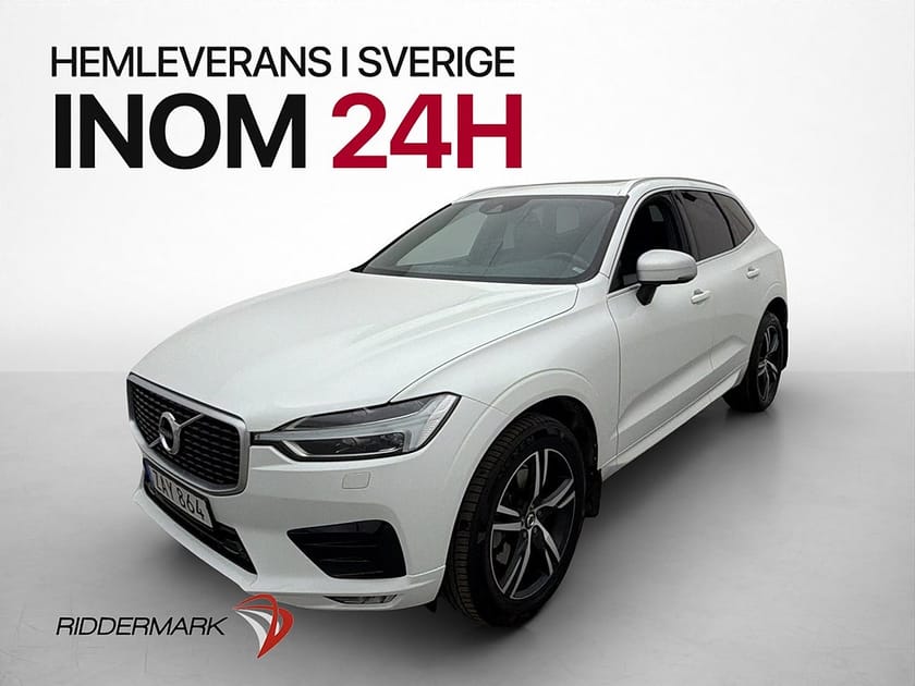 Bild 1 av Volvo XC60 D5 AWD R-Design B&W Pano Skinn Drag 235hk