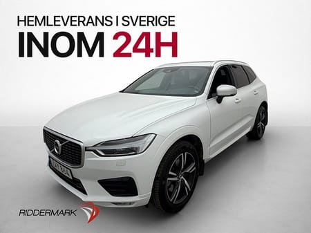 Volvo XC60 D5 AWD R-Design B&W Pano Skinn Drag 235hk