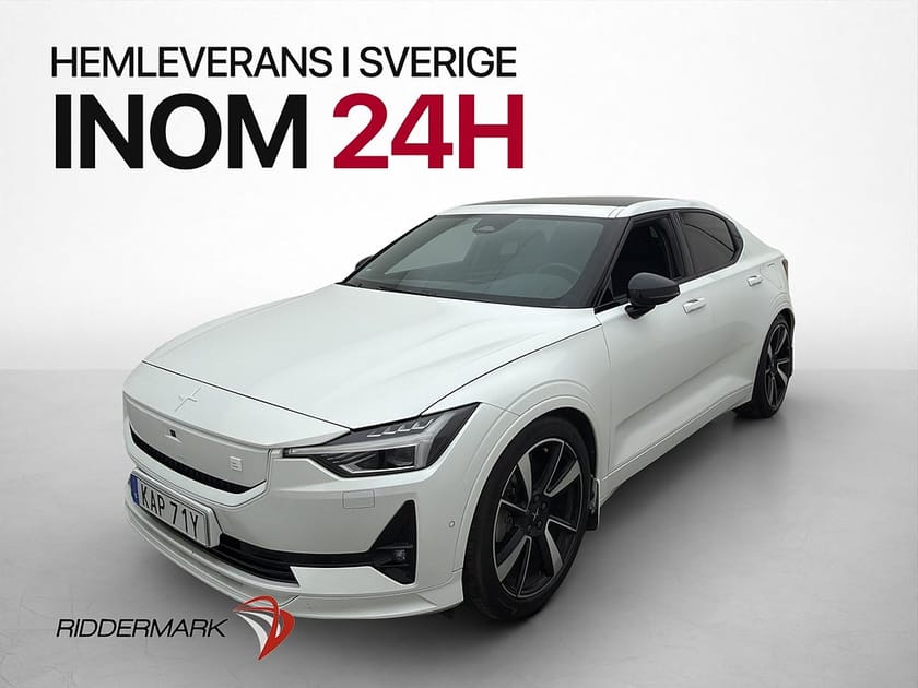 Bild 1 av Polestar 2 Long Range Dual Motor 408hk Pano H/K Drag 360°