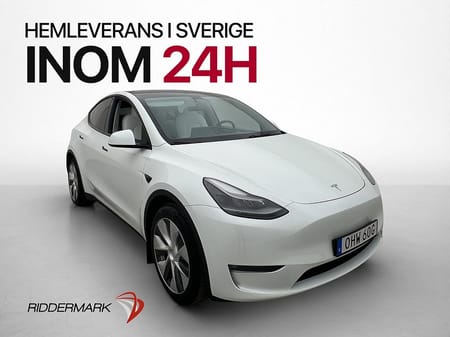 Tesla Model Y Long Range AWD Longe Dragkrok AP Ljus interiör