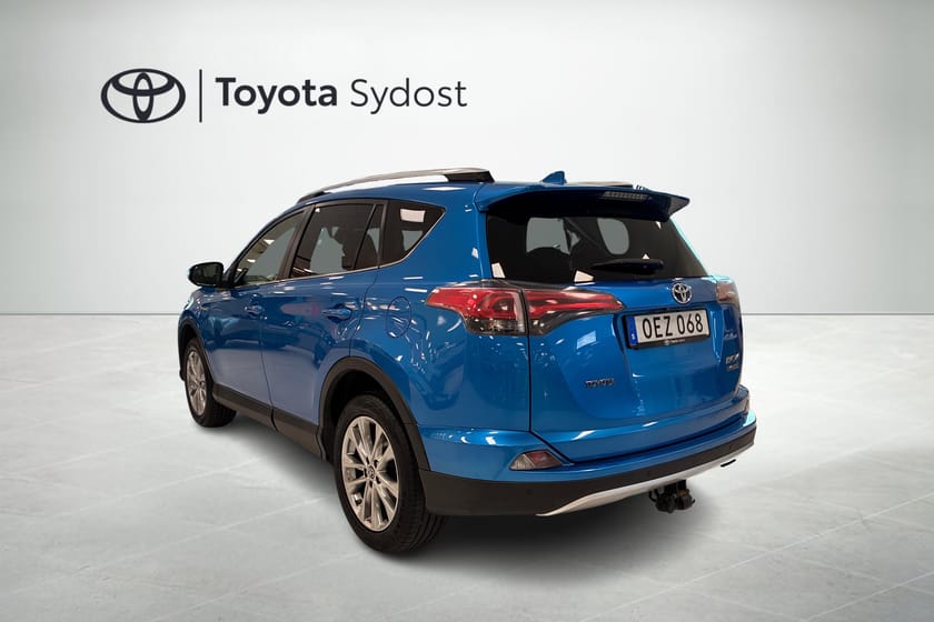 Bild 2 av Toyota RAV4 Hybrid 2,5 AWD Drag Automat Backkamera Skinn Soltak