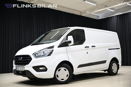 Ford Transit Custom 280 105HK Dubbeldörr|Inredd|NyKamrem|NyServad|Moms