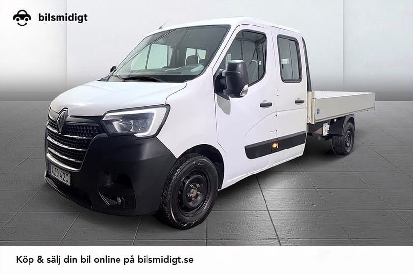 Bild 1 av Renault Master Chassi Cab 3.5T 2.3 7-sits Kamkedja Navi Värmare 150hk