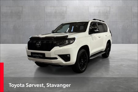 Toyota Land Cruiser 5-dørs 2.8 Diesel High Power D-4D Aut. 6 gir 4x4 VX Black
