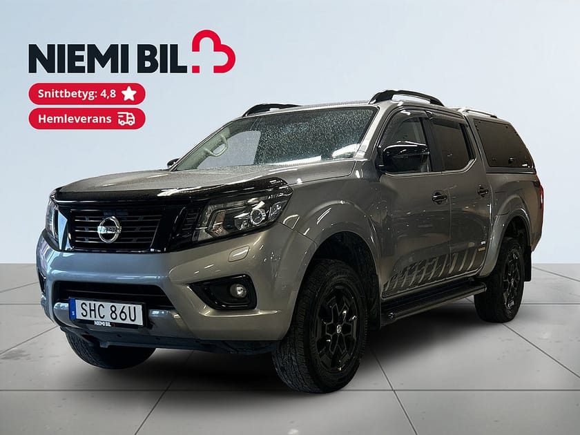 Bild 1 av Nissan Navara Dubbelhytt 2.3 dCi 4WD MOMS Dvärm Drag Bkamera Kåpa S&V