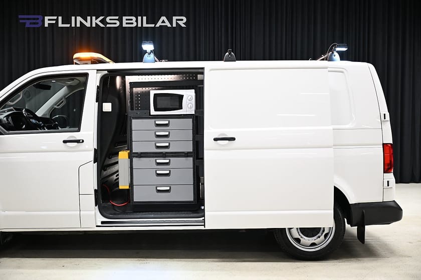 Bild 5 av Volkswagen Transporter 4Motion L2 Servicebil|Inredd|Dubbeldörr|Leasbar|SeUtr!