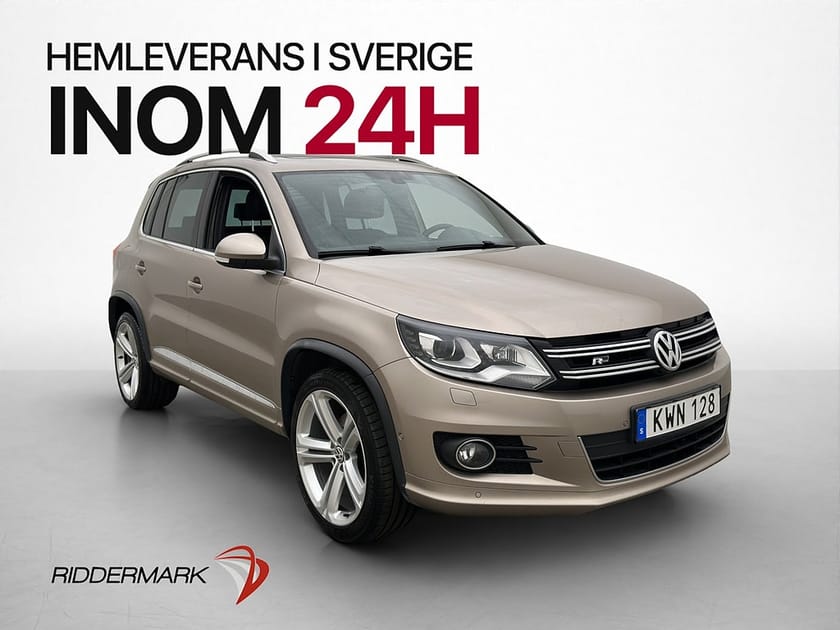 Bild 1 av Volkswagen Tiguan TDI 184hk R-Line Pano Kamera Skinn Drag