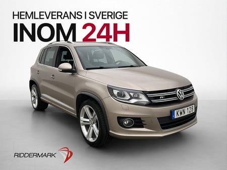 Volkswagen Tiguan TDI 184hk R-Line Pano Kamera Skinn Drag