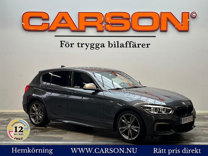 Bild 1 av BMW M135i xDrive 5-dörrars H&K Navi Backkamera Värmare 326hk