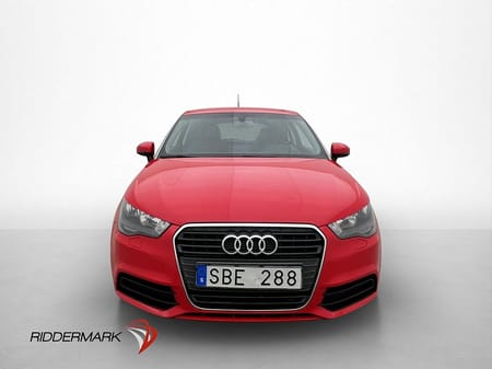 Audi A1 1.4 TFSI Skinn Sensorer Bluetooth Nybesiktad